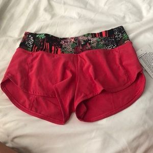 Lulu lemon speed shorts